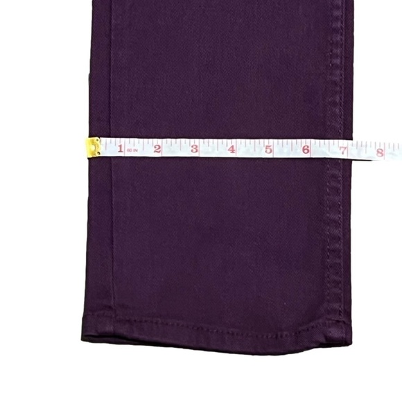 Jordache Skinny Purple Denim Blue Jeans Women Size 12 - Picture 10 of 11